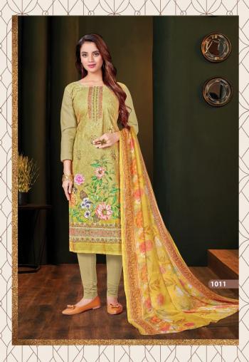 Pallavi Cotton Digital Print Dress material