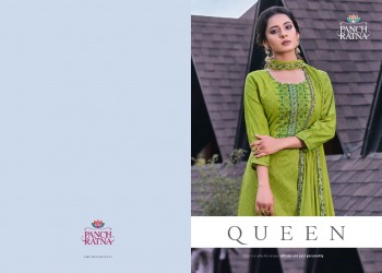 Panch ratna Queen Soft Cotton Suits Wholesaler