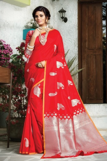 paper SIlk Wedding Saree catalog wholesale