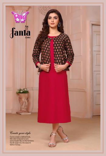 Pari Fanta vol 11 kurtis with koti Catalog