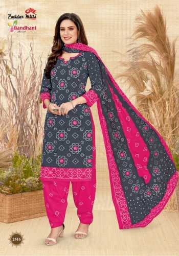 Patidar Mills bandhani Special vol 25 Cotton Dress wholesale Price