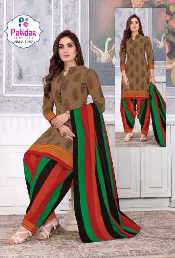 Patidar Mills Fiza vol 6 Cotton punjabi Dress wholesale Price