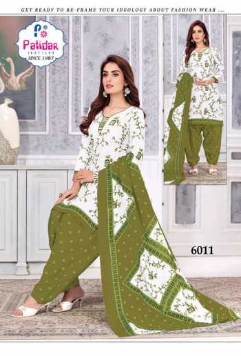 Patidar Mills Fiza vol 6 Cotton punjabi Dress wholesale Price