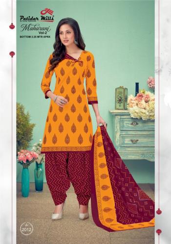 Patidar mills Maharani vol 2 Cotton Punjabi Dress