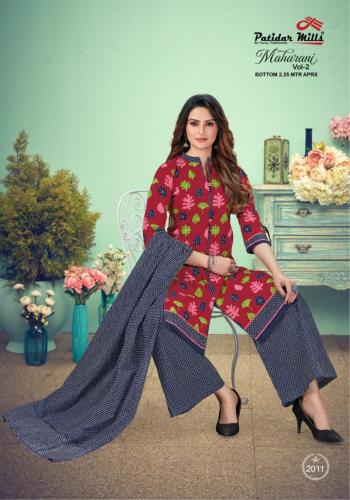 Patidar mills Maharani vol 2 Cotton Punjabi Dress