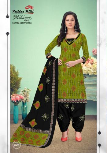 Patidar mills Maharani vol 2 Cotton Punjabi Dress