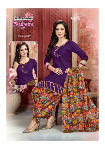 patidar  mills patiyala vol 5 Cotton punjabi dress wholesale price