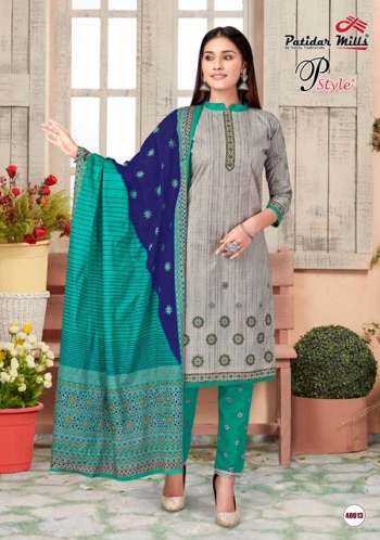 patidar Mills Pstyle vol 40 Cotton punjabi dress wholesale price