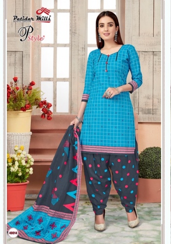 patidar Mills Pstyle vol 40 Cotton punjabi dress wholesale price