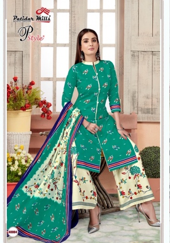 patidar Mills Pstyle vol 40 Cotton punjabi dress wholesale price