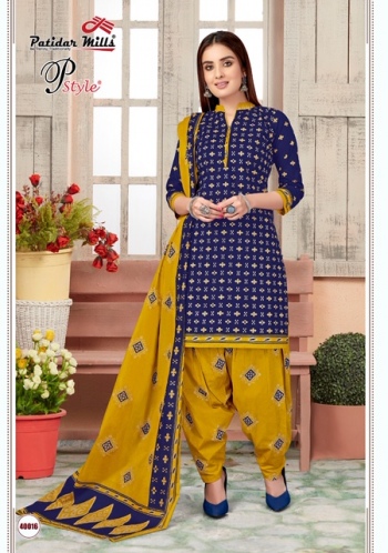 patidar Mills Pstyle vol 40 Cotton punjabi dress wholesale price