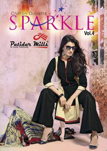 patidar Mills Sparkle vol 4 Cotton Dress Material catalog