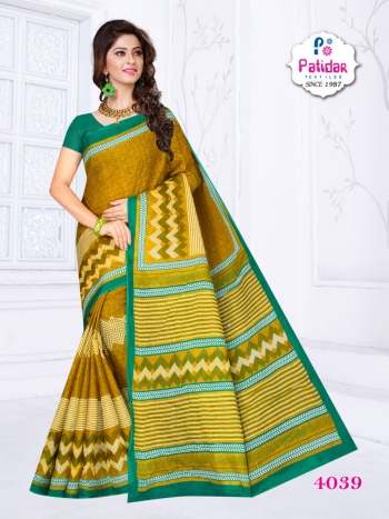 patidar textile new Season Special vol 4 Cotton Saree