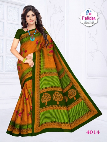 patidar textile new Season Special vol 4 Cotton Saree