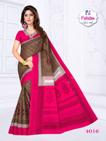 patidar textile new Season Special vol 4 Cotton Saree