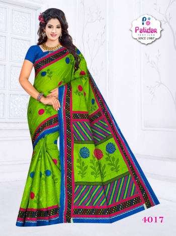 patidar textile new Season Special vol 4 Cotton Saree