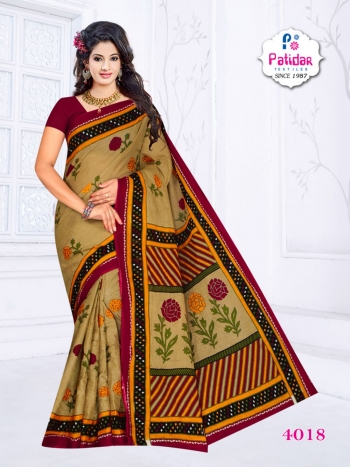 patidar textile new Season Special vol 4 Cotton Saree