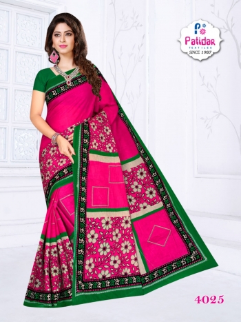 patidar textile new Season Special vol 4 Cotton Saree