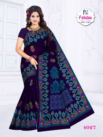 patidar textile new Season Special vol 4 Cotton Saree