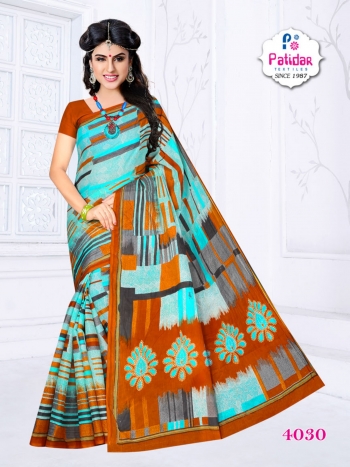 patidar textile new Season Special vol 4 Cotton Saree