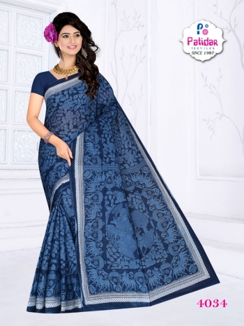 patidar textile new Season Special vol 4 Cotton Saree