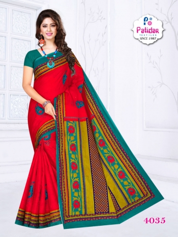 patidar textile new Season Special vol 4 Cotton Saree