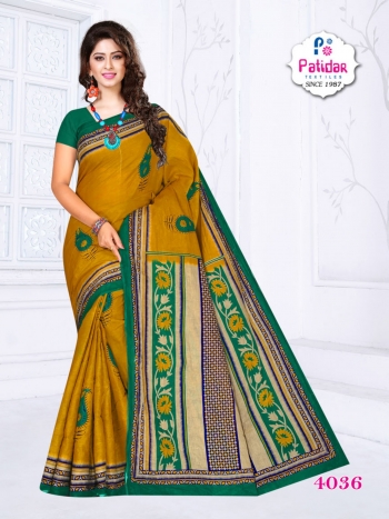 patidar textile new Season Special vol 4 Cotton Saree