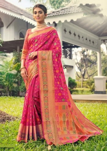 Pehnava heavy Banarasi Silk Saree catalog wholesaler