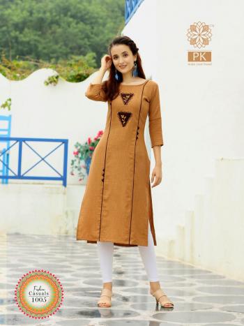 PK Fashion Casual vol 1 Rayon Casual wear kurtis catalog