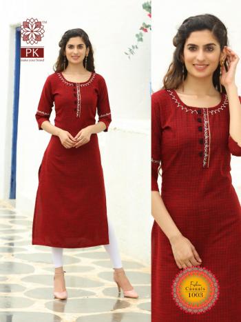 PK Fashion Casual vol 1 Rayon Casual wear kurtis catalog