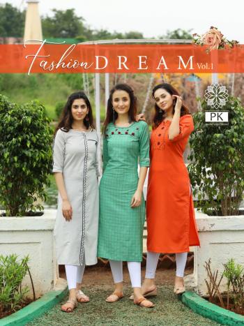 PK fashion dream vol 1 Daily wear kurtis wholesaler