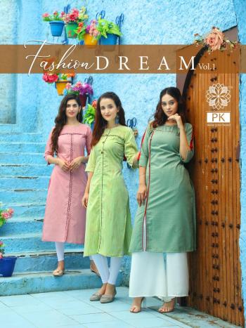 PK fashion dream vol 1 Daily wear kurtis wholesaler