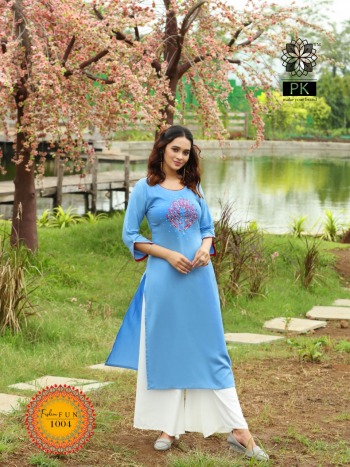 PK Fashion Fun vol 1 Casual wear kurtis wholesaler