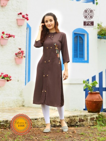 PK Fashion Fun vol 1 Casual wear kurtis wholesaler