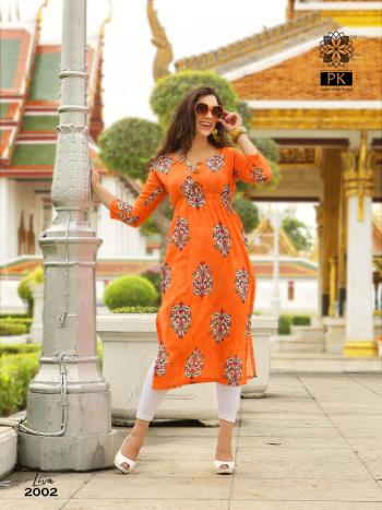 pk liva vol 2 daily wear kurtis wholesaler