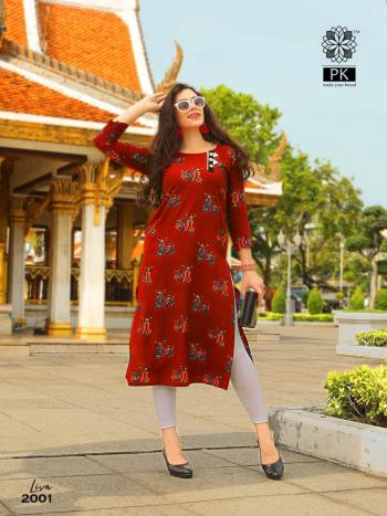 pk liva vol 2 daily wear kurtis wholesaler