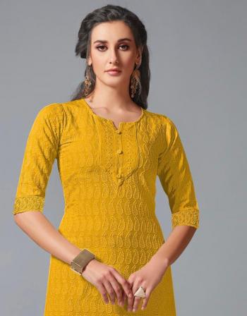 Poonam Designer Galaxi vl 1 Rayon Siffli work kurtis wholesaler