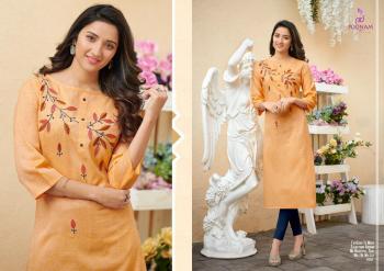 Poonam Designer Rivaa vol 4 Cotton kurtis wholesaler