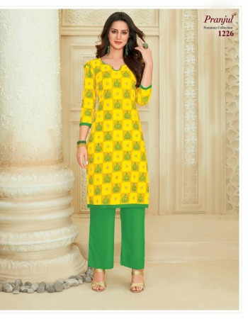 Pranjul Pari vol 2 Kurtis with Palazzo wholesaler