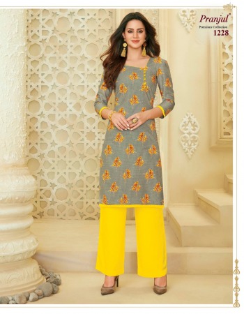 Pranjul Pari vol 2 Kurtis with Palazzo wholesaler