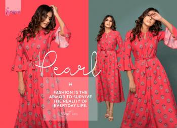 Psyna pearl vol 6 rayon party wear kurtis Wholesaler