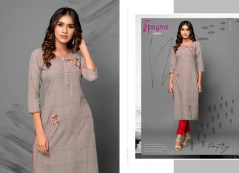 Psyna poetry vol 2 kurtis with Pant catalog