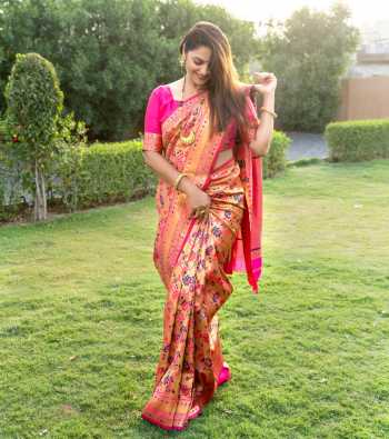 Pure Handloom Silk Patola Saree wholesaler