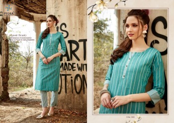 Pyora Victory vol 1 Cotton regular wear kurtis wholesaler