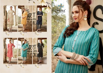 Pyora Victory vol 1 Cotton regular wear kurtis wholesaler