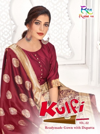 R Nx kulfi vol 2 kurtis with Dupatta wholesaler