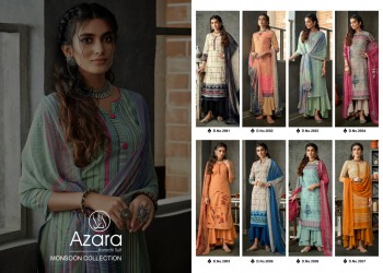 Radhika Azara Monsoon Collection lawn Cotton Dress material