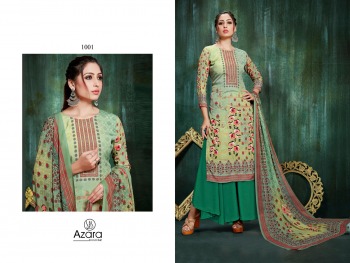 Radhika Azara Periwenkel crape Salwar Kameez wholesaler