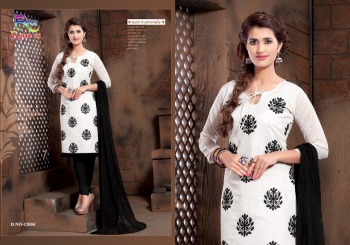 Rahul Nx Rasili vol 12 modal Silk Churidar dress material