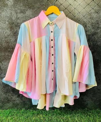 Rainbow Crape Western Tops catalog